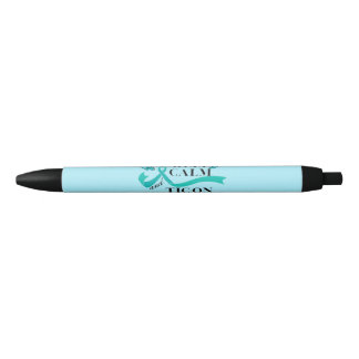 Behalt Calm und Tic auf Tourette's Syndrome Pens Kugelschreiber