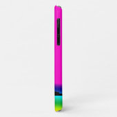 Behalt Calm und Unicorn On (Regenbogen) Case-Mate iPhone Hülle (Hinten/Links)