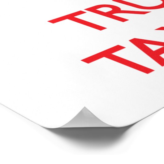 Behalt Calm und vertraue dem Steuerberater Poster (Ecke)