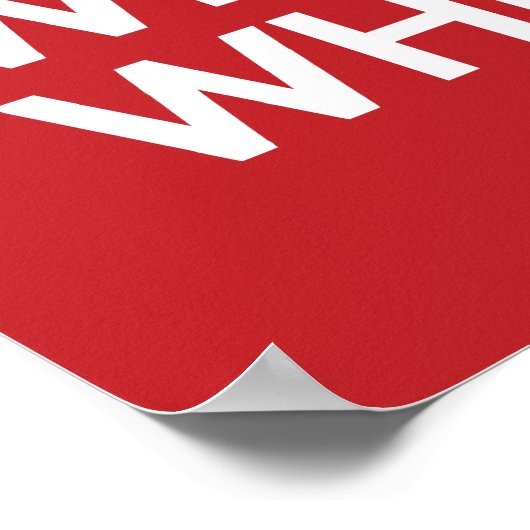 Behalt Calm und Wheek Wheek Wheek Poster (Ecke)