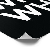 Behalt Calm und Wheek Wheek Wheek Poster (Ecke)