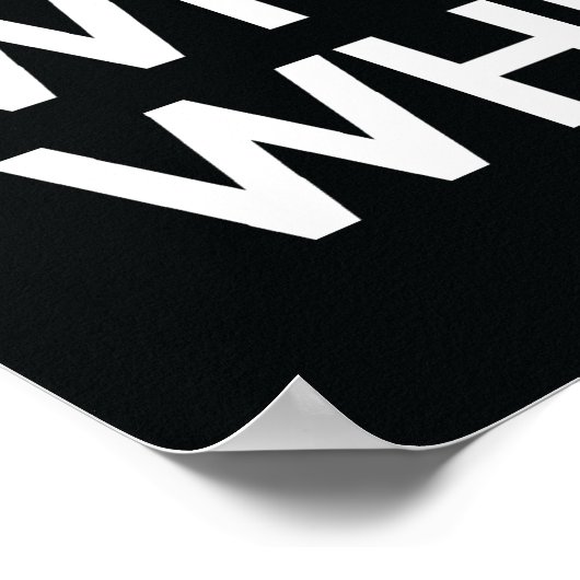 Behalt Calm und Wheek Wheek Wheek Poster (Ecke)