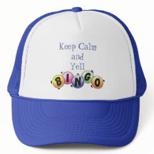 Behalt Calm und Yell Bingo