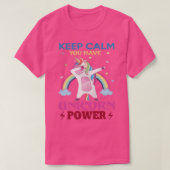 behalt CALM UNICORN POWER T-Shirt (Design vorne)