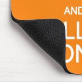 Behalt Calm & Volley auf Mousepad (Ecke)