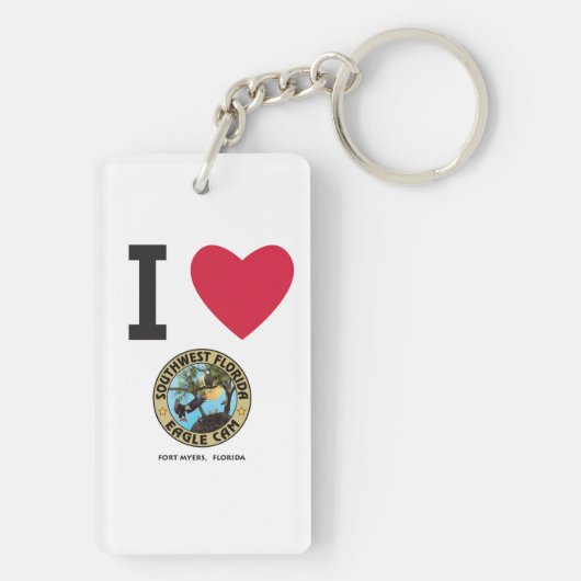 Behalt Calm & Watch des SWFEC-Schlüsselanhängers Schlüsselanhänger (Rückseite)