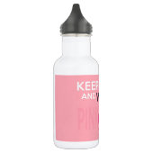 Behalt Calm Wear Pink Trinkflasche (Links)