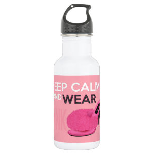 Behalt Calm Wear Pink Trinkflasche