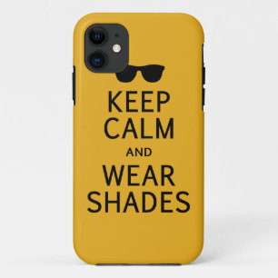 Behalt Calm & Wear Shades iPhone 5 Fall-Partner 11 Hülle