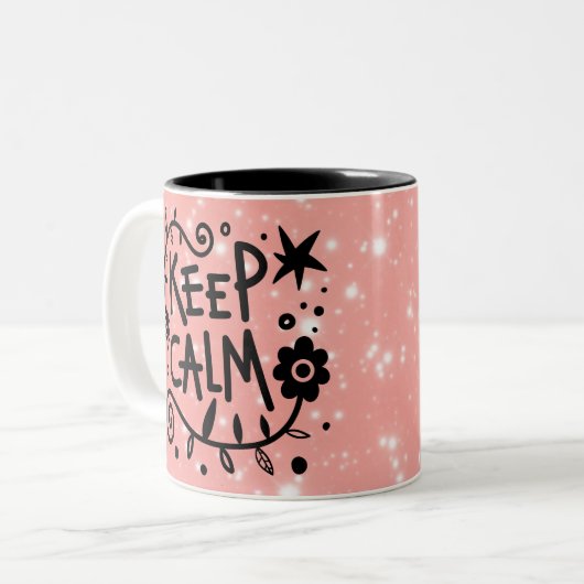 Behalt Calm Zweifarbige Tasse (Vorderseite Links)