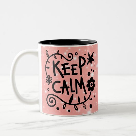 Behalt Calm Zweifarbige Tasse (Links)