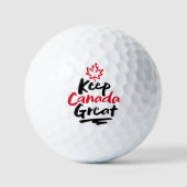 Behalt CANADA Great! Canadian Maple Leaf wieder he Golfball (Vorderseite)