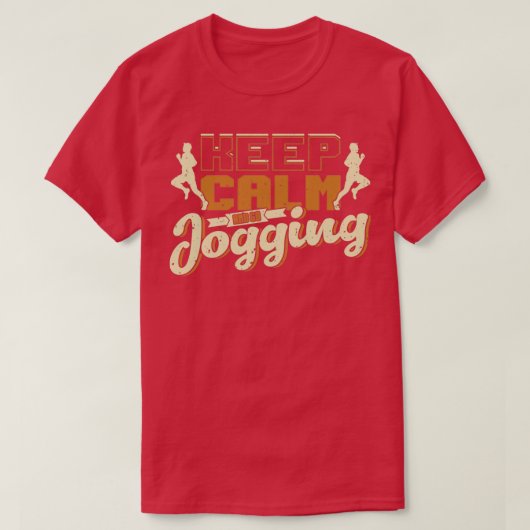 Behalt Clam ang go Joggen 2 T-Shirt (Design vorne)