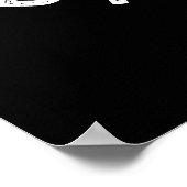 Behalt Clam und machen Puns lustige Muschel Puff D Poster (Ecke)