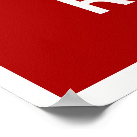 Behalt Clam und Proof Read Poster (Ecke)