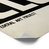 Behalt Clean 1938 WPA Vintage Poster (Ecke)