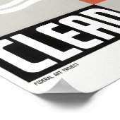 Behalt Clean - Healthcare WPA Print - Circa 1937 Poster (Ecke)