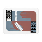 Behalt Clean Magnet (Horizontal)