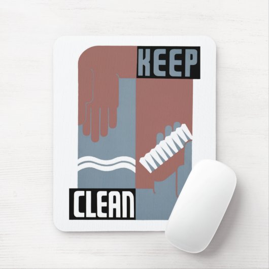 Behalt Clean Mousepad (Mit Mouse)