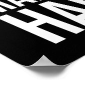 Behalt, damit es geschieht - Motivierend Poster (Ecke)