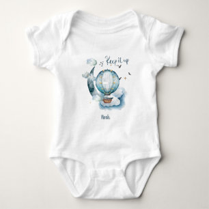 Behalt das Schiff im Meer individuell anpassbar Baby Strampler