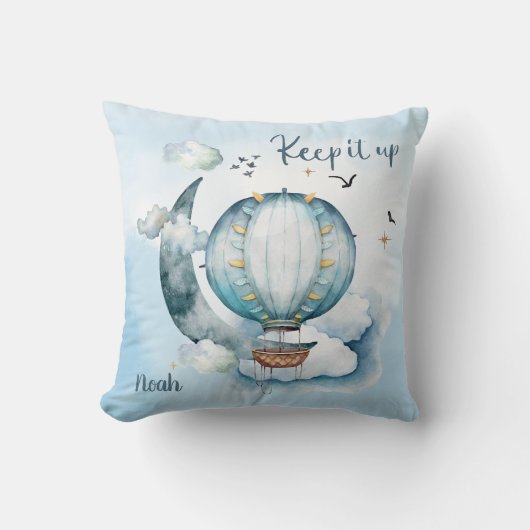 Behalt das Schiff im Meer individuell anpassbar Kissen (Vorderseite)