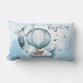 Behalt das Schiff im Meer individuell anpassbar Lendenkissen (Vorderseite)