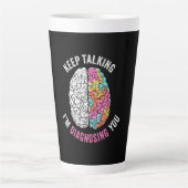 Behalt, dass ich dich diagnostiziere milchtasse (Vorderseite)