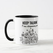 Behalt, dass ich dich diagnostiziere tasse (Links)