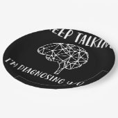 Behalt, dass ich dich in der Sternenpsychologie di Pappteller (Schrägansicht)