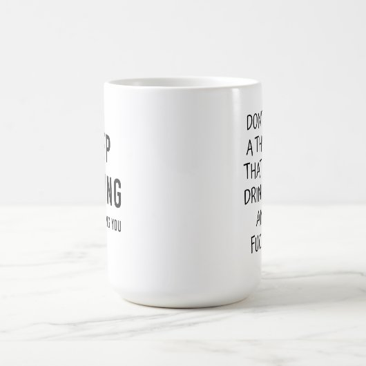 Behalt, dass ich dir Tasse, Psychologie diagnostiz Kaffeetasse (Mittel)