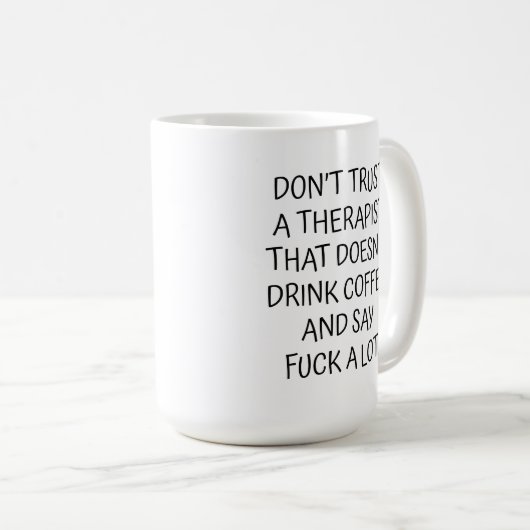 Behalt, dass ich dir Tasse, Psychologie diagnostiz Kaffeetasse (VorderseiteRechts)