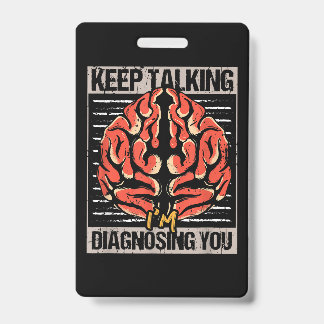 Behalt, dass ich ein Geschenk für Psychologie halt Ausweis