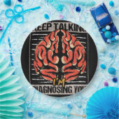 Behalt, dass ich ein Geschenk für Psychologie halt Pappteller (Party)