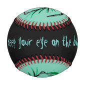 Behalt dein Auge auf dem Ball-Baseball-Creepy Nied Baseball (Rückseite)