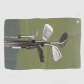 Behalt dein Coole mit Personalisiert Golfhandtuch (Horizontal)