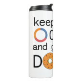 Behalt Dein (Donut) Diagramm und Gimme a Donut Thermosbecher (Nach links gedreht)