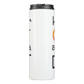 Behalt Dein (Donut) Diagramm und Gimme a Donut Thermosbecher (Rückseite)