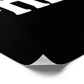 Behalt dein Drama und deine Gewichte schwer Poster (Ecke)