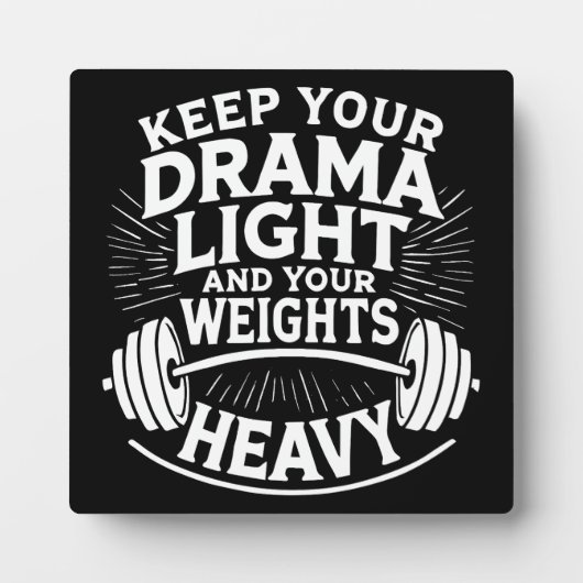 Behalt dein Drama und deine Totenlifte schwer Fotoplatte (Vorderseite)