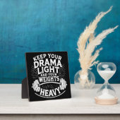 Behalt dein Drama und deine Totenlifte schwer Fotoplatte (InSitu)