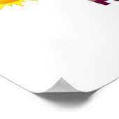 behalt dein Gesicht immer zur Sonne hin Poster (Ecke)