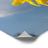 Behalt dein Gesicht zum Sonnenschein und ... Poster (Ecke)