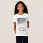 'Behalt dein Kino auf!' Girl-T - Shirt (Vorne ganz)