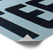 Behalt dein zähnliches sauberes Poster (Ecke)