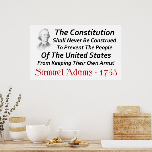 Behalt deine Arme! Poster (Küche)