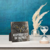 Behalt deine Augen auf den Preis - Tier Motivieren Fotoplatte (InSitu)