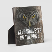 Behalt deine Augen auf den Preis - Tier Motivieren Fotoplatte (Vorderseite)