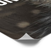 Behalt deine Augen auf den Preis - Tier Motivieren Poster (Ecke)