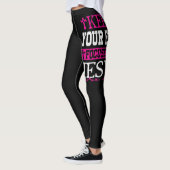 Behalt deine Augen auf Jesus fokussiert Leggings (Links)